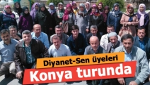 Diyanet-Sen üyeleri Konya turunda