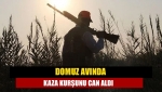 Domuz avında kaza kurşunu can aldı