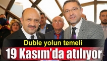 Duble yolun temeli 19 Kasım’da atılıyor