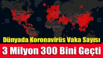 Dünyada koronavirüs vaka sayısı 3 milyon 300 bini geçti