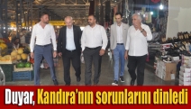 Duyar, Kandıra’nın sorunlarını dinledi