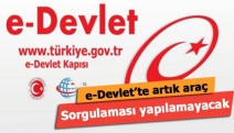 e-Devlet’te artık araç sorgulaması yapılamayacak