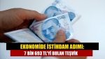 Ekonomide istihdam adımı: 7 bin 693 TL'yi bulan teşvik