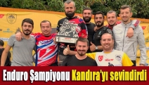 Enduro Şampiyonu Kandıra’yı sevindirdi