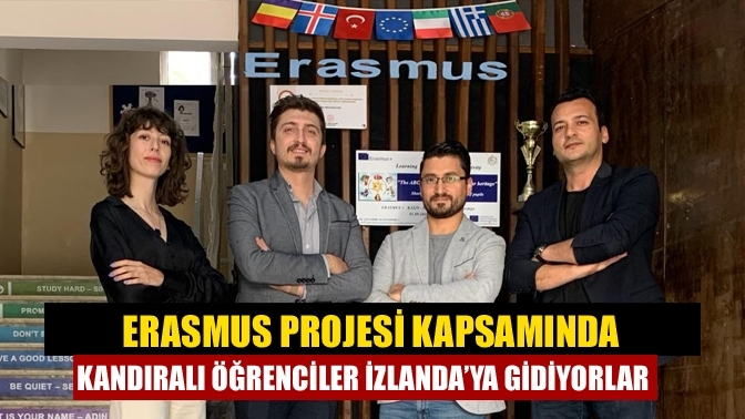 Erasmus projesi kapsamında Kandıralı Öğretmenler İzlanda’ya gidiyorlar