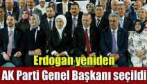 Erdoğan yeniden AK Parti Genel Başkanı seçildi