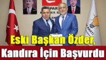 Eski Başkan Özder, Kandıra İçin Başvurdu