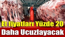 Et fiyatları yüzde 20 daha ucuzlayacak