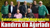 Galatasaray’ın eski başkanlarını Kandıra’da ağırladı