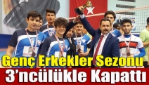 Genç Erkekler sezonu 3’ncülükle kapattı
