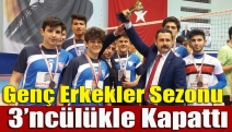 Genç Erkekler sezonu 3’ncülükle kapattı