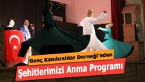 Genç Kandıralılar Derneği’nden Şehitlerimizi Anma Programı