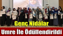 Genç Nidâlar Umre ile ödüllendirildi