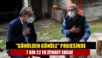 "Gönülden Gönüle" projesinde 7 bin 22 ev ziyaret edildi