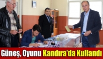 Güneş, oyunu Kandıra’da kullandı