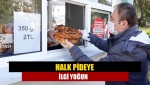 Halk pideye ilgi yoğun