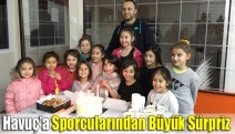 Havuç’a sporcularından büyük sürpriz