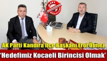 ‘Hedefimiz Kocaeli birincisi olmak’