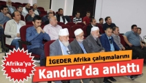 İGEDER Afrika çalışmalarını Kandıra’da anlattı