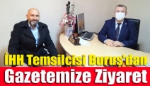 İHH Temsilcisi Buruş'dan gazetemize ziyaret
