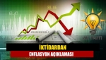 İktidardan enflasyon açıklaması