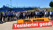 İMO, arıtma tesislerini gezdi