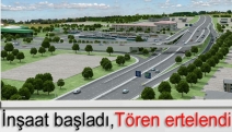 İnşaat başladı, tören ertelendi