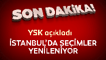 İstanbul seçimleri yenileniyor