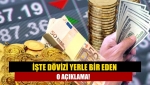 İşte dövizi yerle bir eden o açıklama!