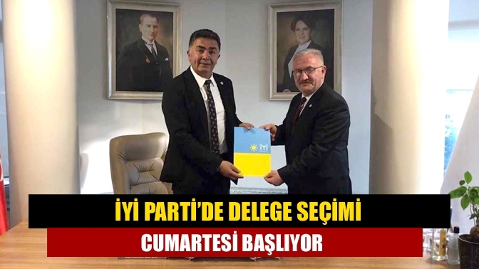 İYİ Parti’de delege seçimi Cumartesi başlıyor