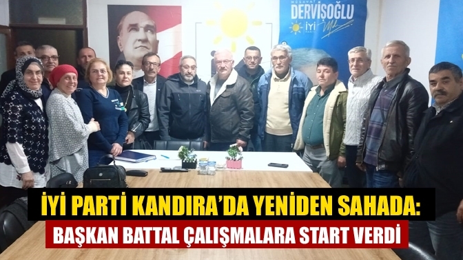 İYİ Parti Kandıra’da Yeniden Sahada: Başkan Battal Çalışmalara Start Verdi