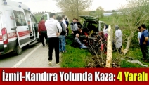 İzmit-Kandıra yolunda kaza: 4 yaralı