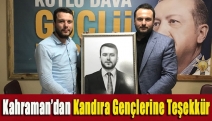 Kahraman’dan Kandıra Gençlerine Teşekkür