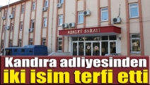 Kandıra adliyesinden iki isim terfi etti