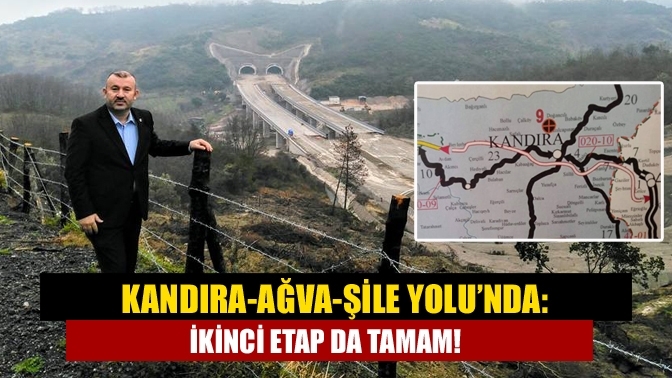 Kandıra-Ağva-Şile Yolu’nda: İkinci etap da tamam!