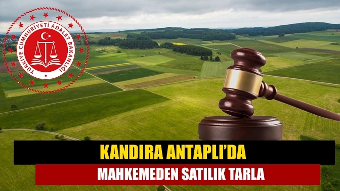 Kandıra Antaplı’da mahkemeden satılık tarla