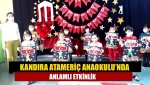 Kandıra Atameriç Anaokulu’nda anlamlı etkinlik