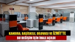 Kandıra, Başiskele, Dilovası ve İzmit’te bu değişim için ihale açıldı