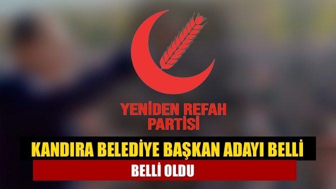 Kandıra Belediye Başkan adayı belli oldu