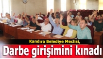 Kandıra Belediye Meclisi, darbe girişimini kınadı