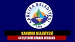 Kandıra Belediyesi 44 işyerini kiraya verecek