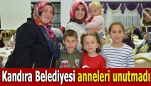 Kandıra Belediyesi anneleri unutmadı