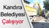 Kandıra Belediyesi Çalışıyor