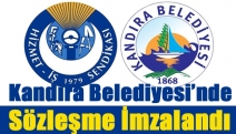 Kandıra Belediyesi’nde sözleşme imzalandı