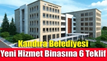 Kandıra Belediyesi yeni hizmet binasına Altı teklif