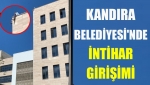 Kandıra Belediyesi'nde intihar girişimi