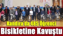 Kandıra’da 485 öğrenci bisikletine kavuştu