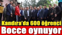 Kandıra’da 600 öğrenci Bocce oynuyor