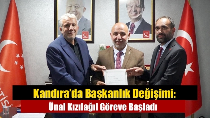 Kandıra’da Başkanlık Değişimi: Ünal Kızılağıl Göreve Başladı
