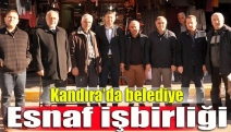 Kandıra’da belediye esnaf işbirliği